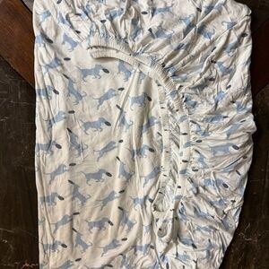 Kickee full size crib sheet